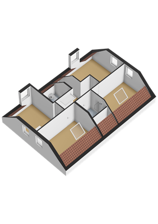 Floorplan - Baanstpoldersedijk 4-401, 4504 PR Nieuwvliet